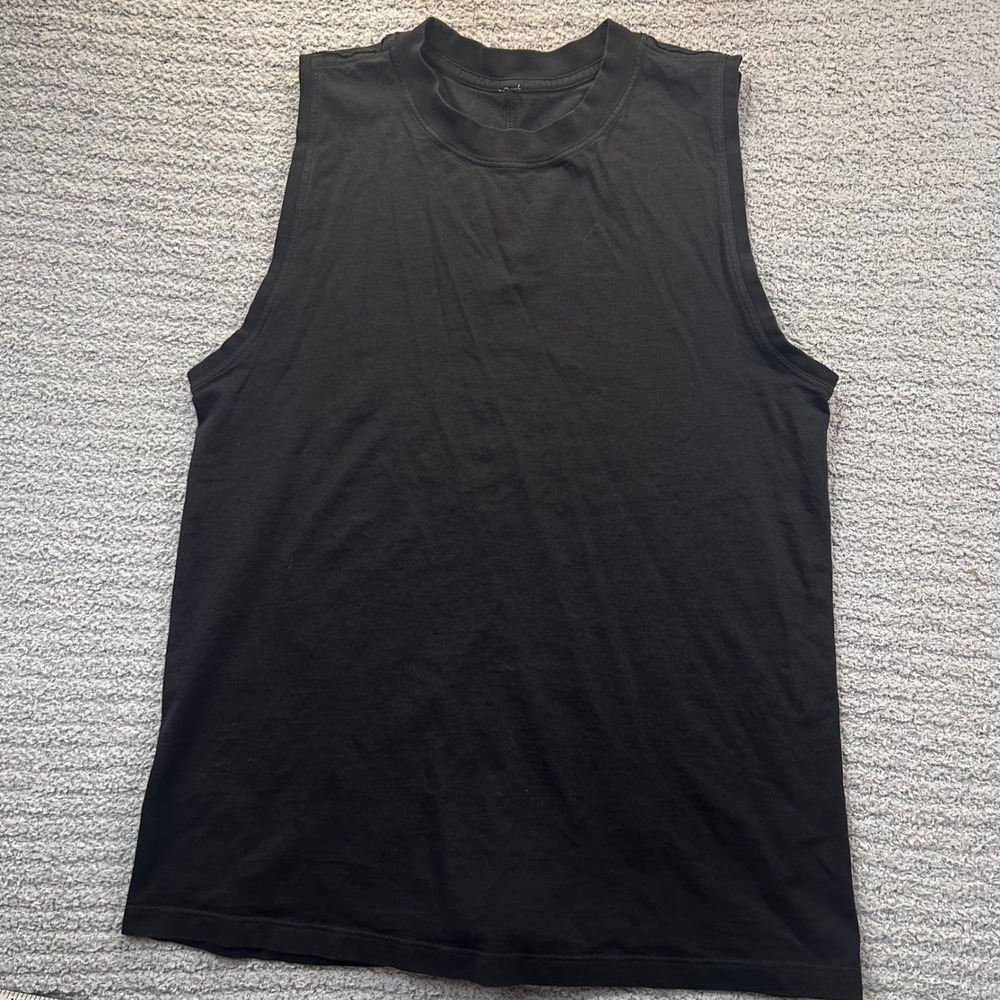 Lululemon Tank Top Fundamental Small Black Gym Activewear Athleisure Gorpcore